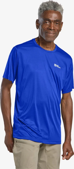 Jack Wolfskin Tech Funktionsshirt kurzarm vibrant blue (Herren)