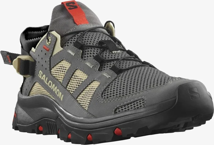Salomon Techamphibian 5 pewter/moth/fiery red (Herren)
