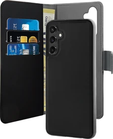 Puro Detachable Wallet Case für Samsung Galaxy A25 5G schwarz