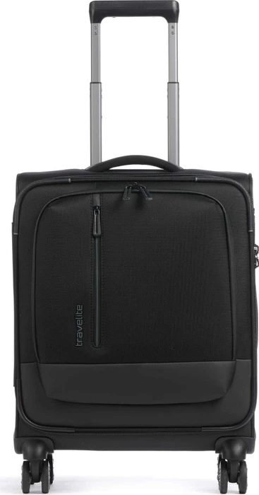Travelite Crosslite 5.0 4-Rad Trolley S schwarz