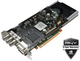 PNY Quadro 4000 SDI-In, 2GB GDDR5, DVI, 2x DP