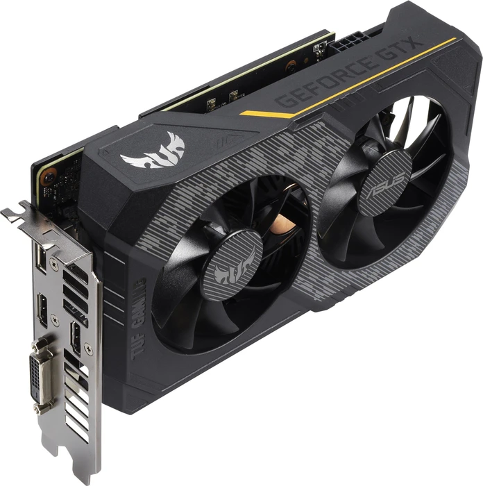 ASUS TUF Gaming GeForce GTX 1660 Ti, TUF-GTX1660TI-6G-GAMING, 6GB GDDR6, DVI, 2x HDMI, DP