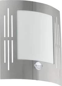 Eglo City Sensor Wandleuchte edelstahl