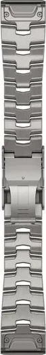 Garmin Ersatzarmband QuickFit 26 Titan silber