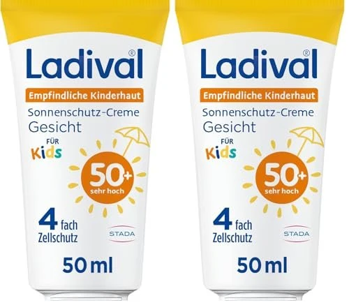 Ladival Empfindliche Kinderhaut Sonnenschutzcreme Gesicht LSF50+, 50ml