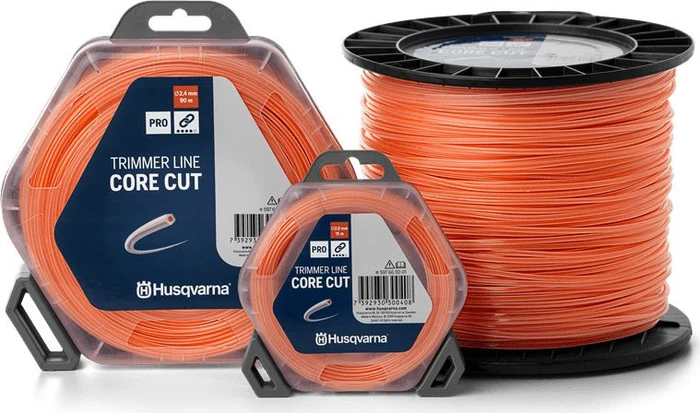 Husqvarna Core-Cut Trimmerfaden für Rasentrimmer, 2mm/130m