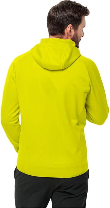 Jack Wolfskin Alpgrat Hooded FZ Jacke firefly (Herren)