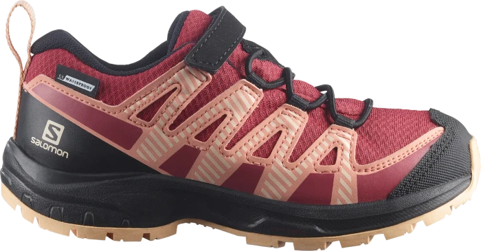 Salomon XA Pro V8 CSWP earth red/black/almond cream (Junior)