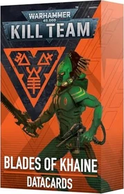 Games Workshop Warhammer 40.000 Kill Team - Datenkarten: Blades of Khaine (EN)