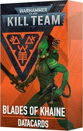 Games Workshop Warhammer 40.000 Kill Team - Datenkarten: Blades of Khaine (EN)