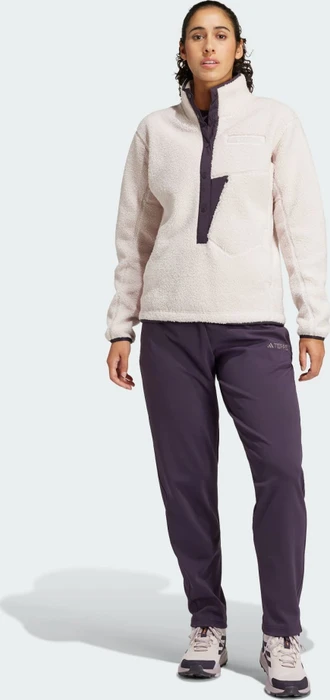 adidas Terrex Xploric High Pile Fleece Pullover putty mauve (Damen)