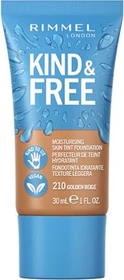 Rimmel Kind & Free Moisturising Skin Tint 210 golden beige, 30ml