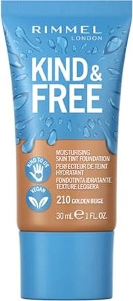Rimmel Kind & Free Moisturising Skin Tint 210 golden beige, 30ml