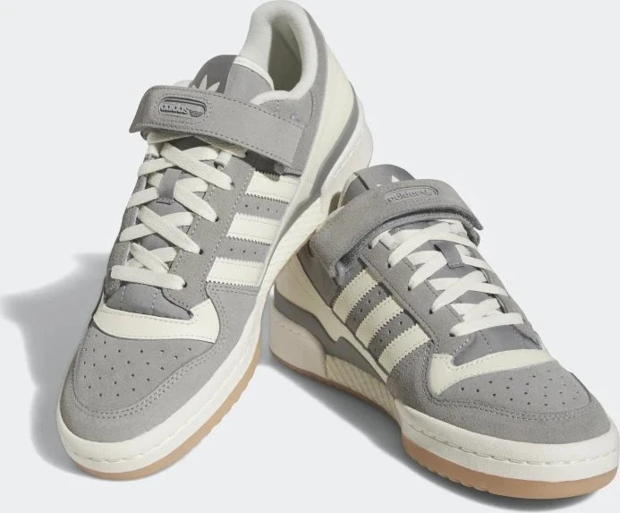 adidas Forum Low charcoal solid grey/cream white/gum