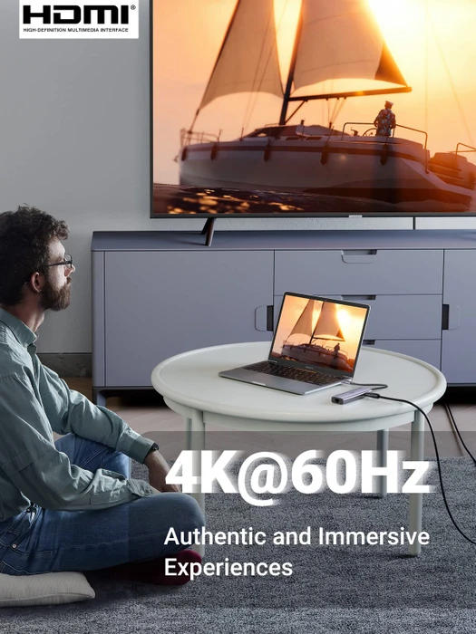 Ugreen 7-in-1 USB-C Hub, USB-C 3.0 [Stecker]