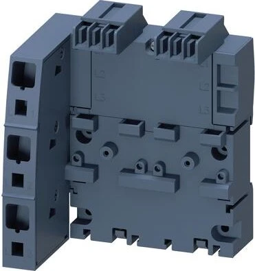 Siemens 3-Phasen-Sammelschiene 3RV2917-1A, Einspeisung links, für 2 Leistungsschalter S00/S0