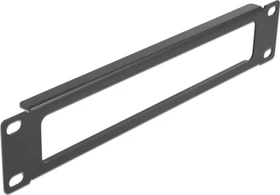 DeLOCK 10" Panel, mit Öffnung, schwarz, 1HE