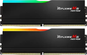 G.Skill Ripjaws M5 Neo RGB schwarz UDIMM 32GB Kit, DDR5-6000, CL36-36-36-96