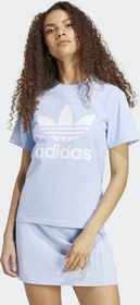 adidas Adicolor Classics Trefoil T-Shirt kurzarm blue dawn (Damen)