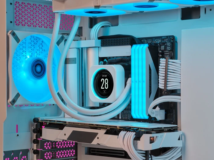 Corsair iCUE Elite LCD CPU-Kühler LCD-Display Upgrade-Kit, White