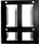 Fantec Einbaurahmen 2x 2.5" in 3.5", schwarz (2121)