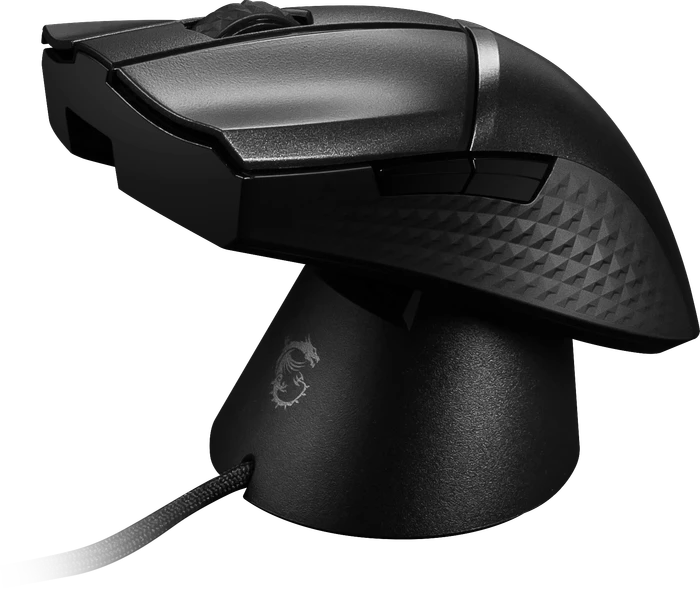 MSI Clutch GM31 Lightweight Wireless Gaming Mouse schwarz, USB