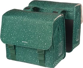 Basil Flair Doppeltasche Gepäcktasche grün