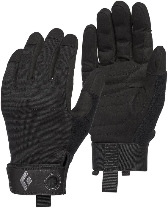 Black Diamond Crag Modell 2021 Klettersteighandschuhe schwarz