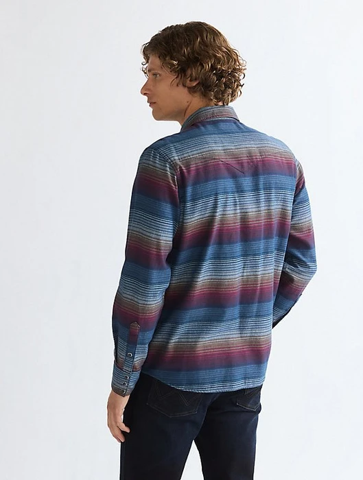 Wrangler Regular Western Hemd langarm dark americana (Herren)