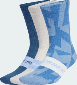 adidas Terrex Multi Socken glow blue/white/tech indigo, 3 Paare (Damen)