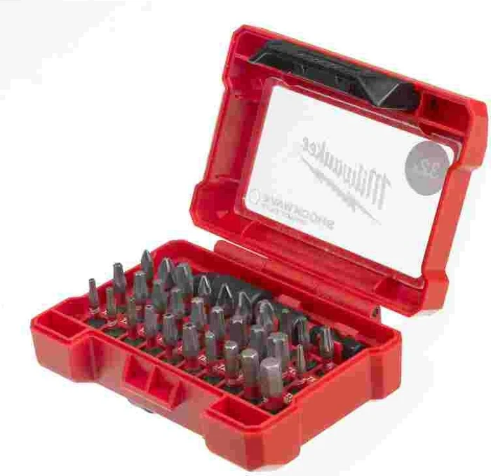 Milwaukee Shockwave Compact Bitset inkl. Werkzeugbox, 32-tlg. (4932464240)