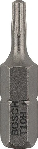 Bosch Professional Extra Hart Torx BO Bit 1/4", TR10x25mm, 2 Stück