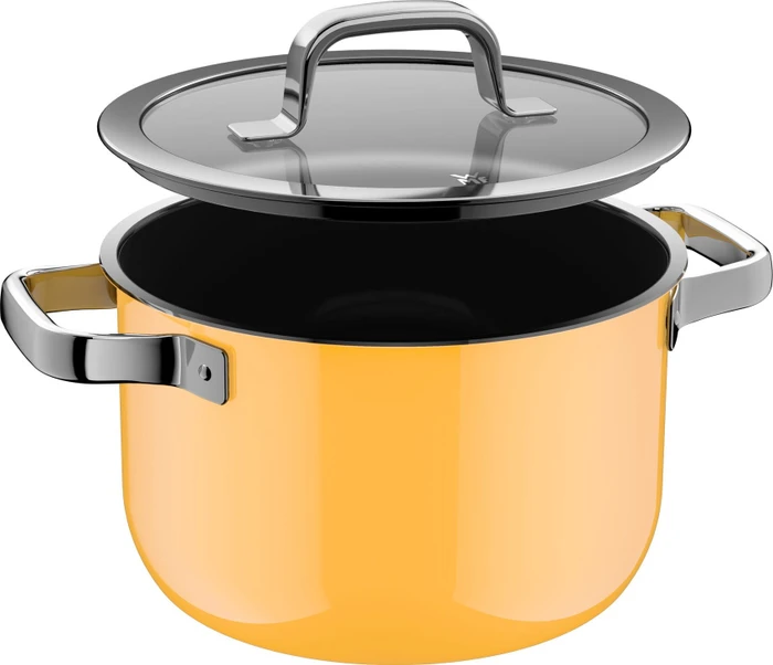 WMF Fusiontec Mineral Pro Kochtopf-Set mango yellow, 4-tlg.