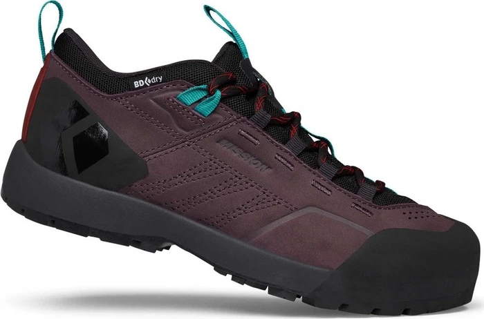 Black Diamond Mission Leather Low WP mulberry/black (Damen)