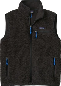 Patagonia Retro Pile Fleece Weste schwarz (Herren)