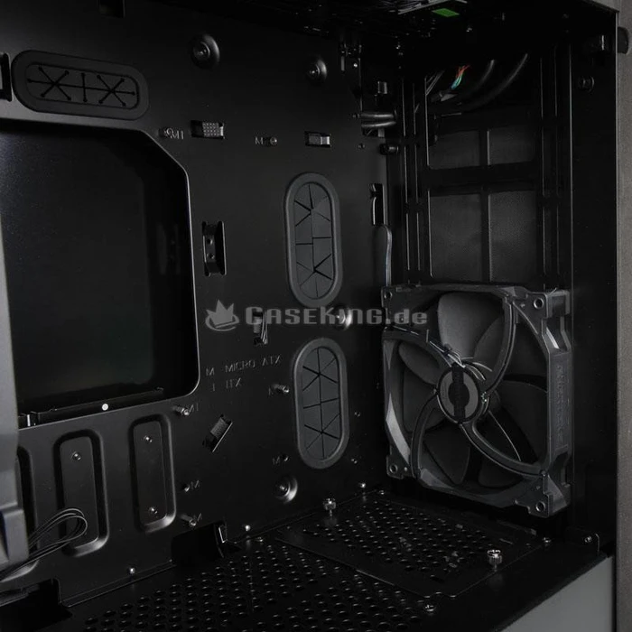 Phanteks Enthoo Evolv µATX, silber, Glasfenster