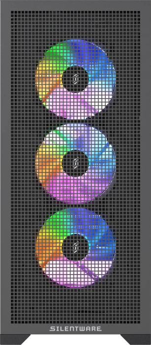 Silentware Core 100 A-RGB Black, Glasfenster