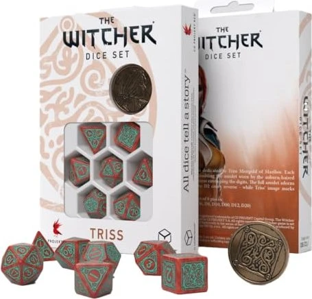 Q-Workshop Würfelset The Witcher - Triss
