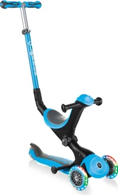 Globber Go Up Deluxe Lights Kickboard sky blue