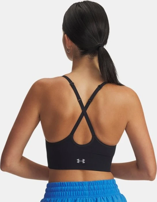 Under Armour Vanish Seamless Low Sport-BH black/steel (Damen)