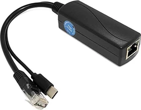 Revotech Gigabit PoE-Splitter, 2x RJ-45, PoE PD (TYPEC0503G)