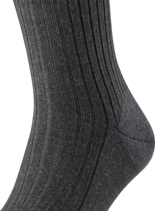 Falke Bristol Pure Socken anthra.mel (Herren)