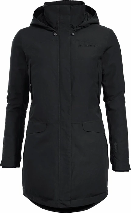 Vaude Skomer Wool Funktionsmantel schwarz (Damen)