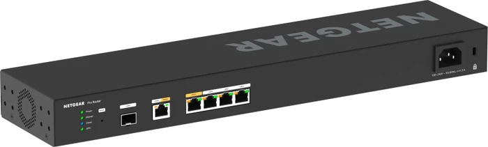 Netgear PR460X Rackmount 2.5G Router, 5x RJ-45, 1x SFP+