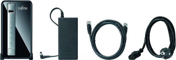 Fujitsu Celvin NAS Server Q700 2TB, 512MB RAM, 1x RJ-45 1000Base-T, 3x USB-A 2.0