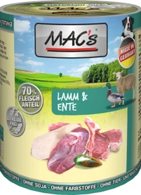 MAC's Dog Lamm und Ente, 2.40kg (6x 400g)