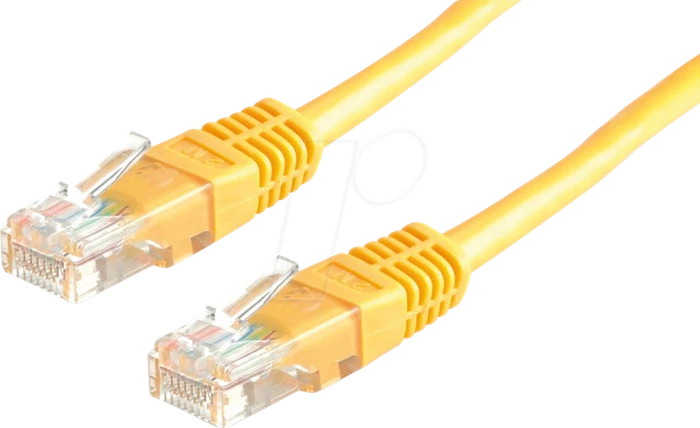 Value Patchkabel, Cat6, U/UTP, RJ-45/RJ-45, 1.5m, gelb