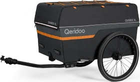Qeridoo Qubee XL Fahrradanhänger grau (Modell 2023)