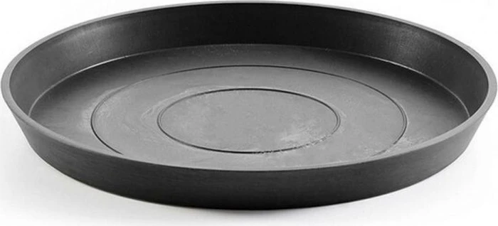 Ecopots Amsterdam Blumentopfuntersetzer rund 44.5cm dark grey