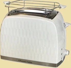 Russell Hobbs Honeycomb Toaster weiß